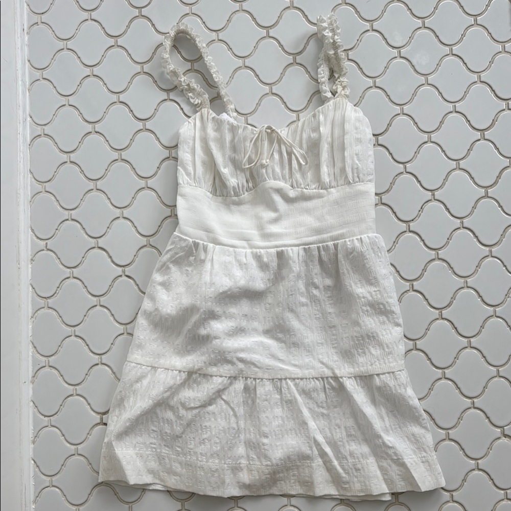 Show Me Your MuMu White Mini Dress